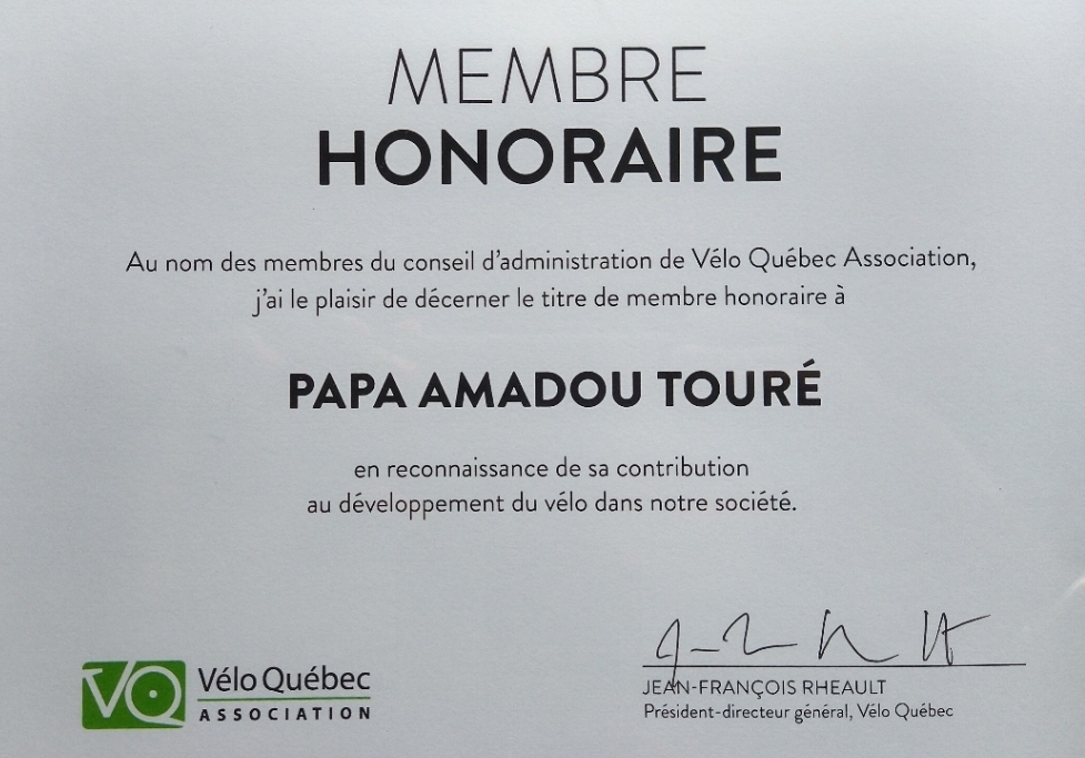 Membre honoraire